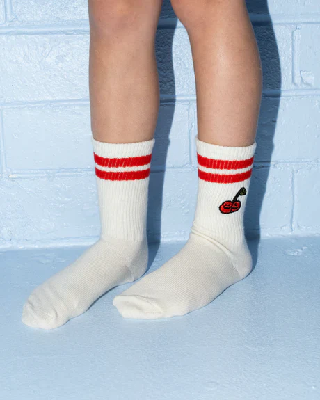 2-Pack Fruit Salad Cotton Socks - Milk - Image 3