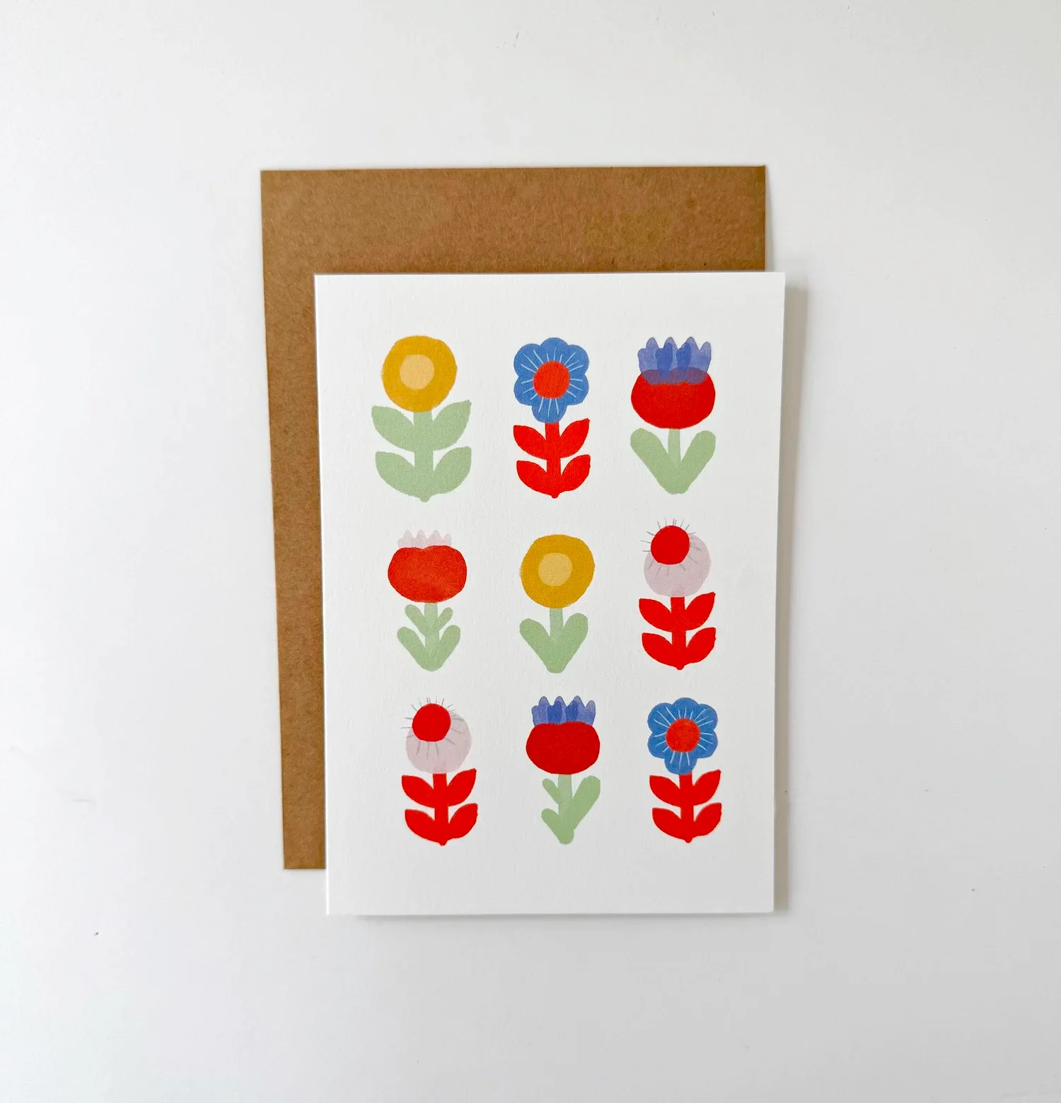 9 Flowers - Blue - Image 2