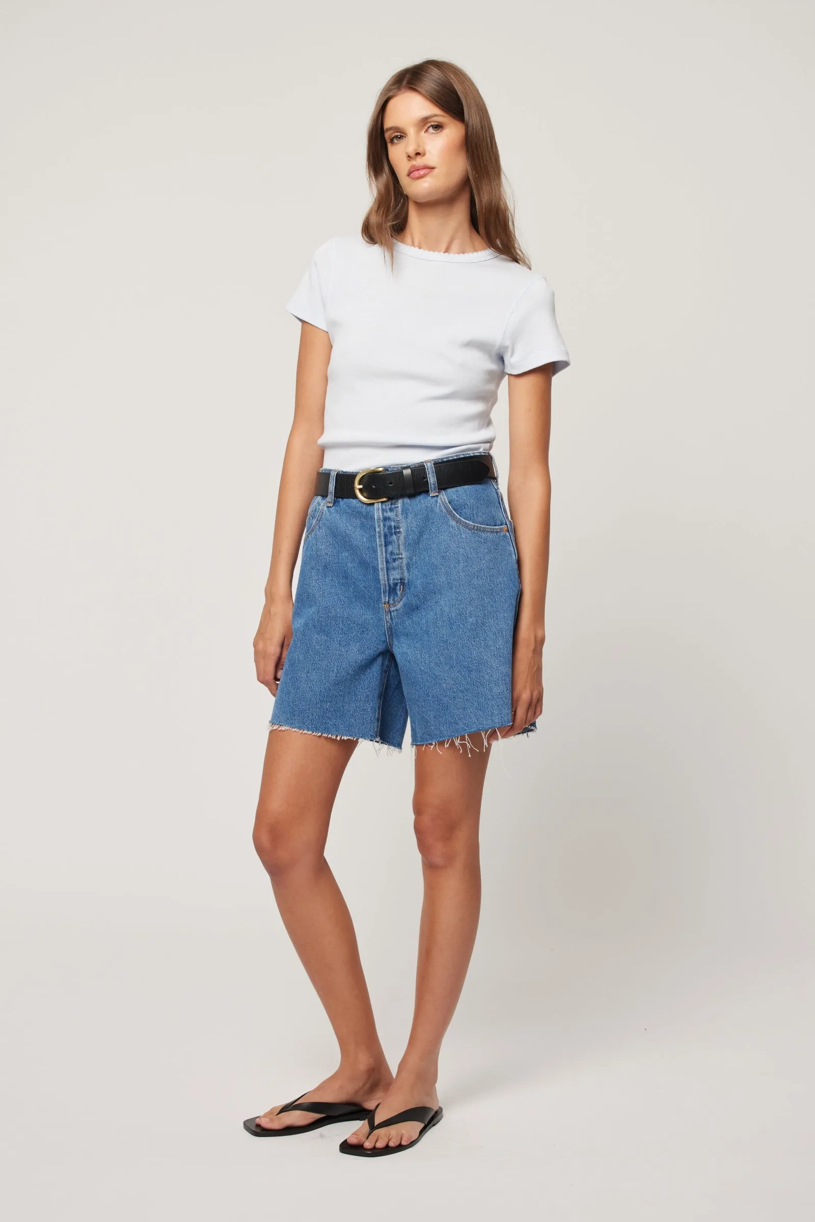 90's Relaxed Short - River Blue - Image 3