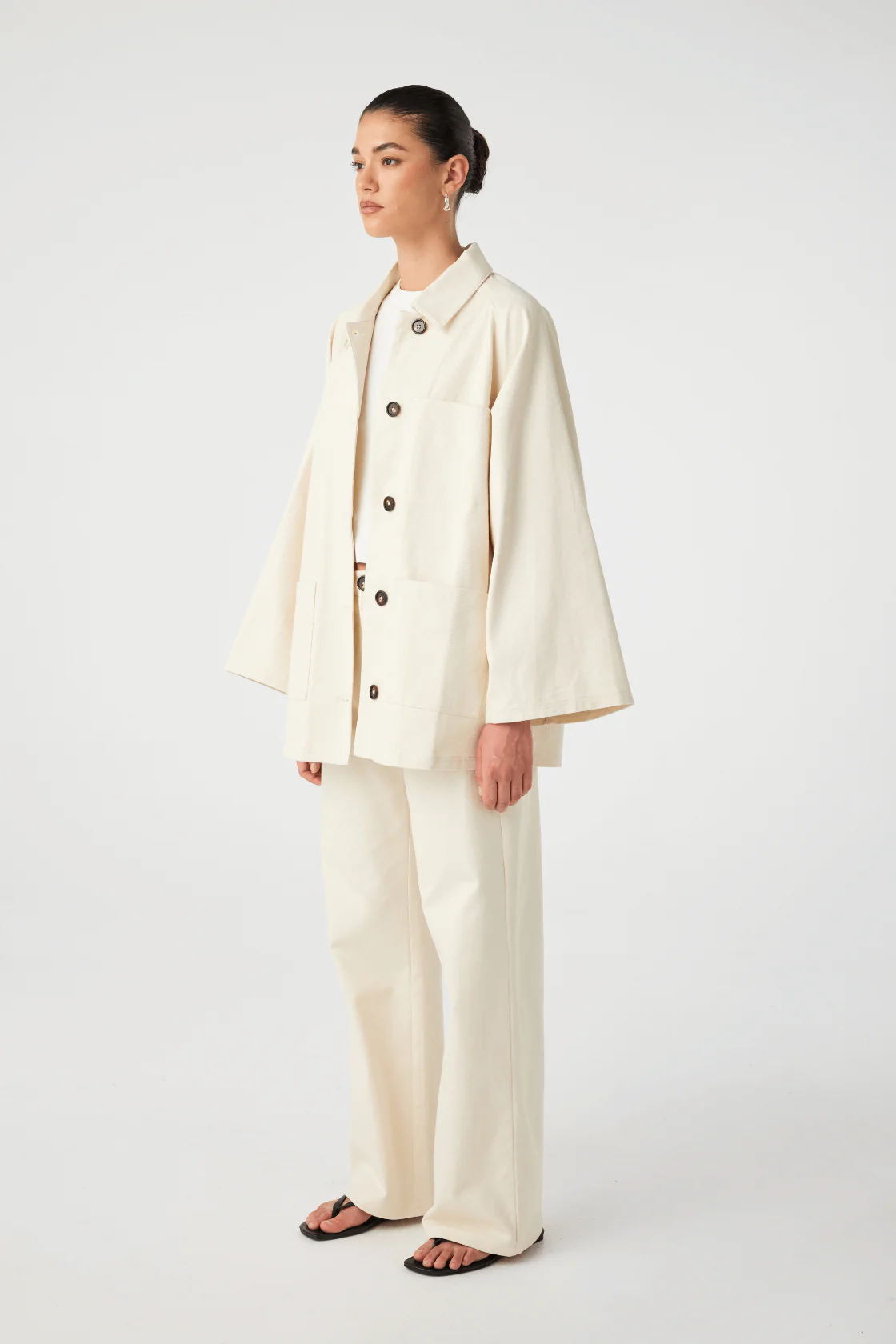 Alma Jacket - Bone - Image 5