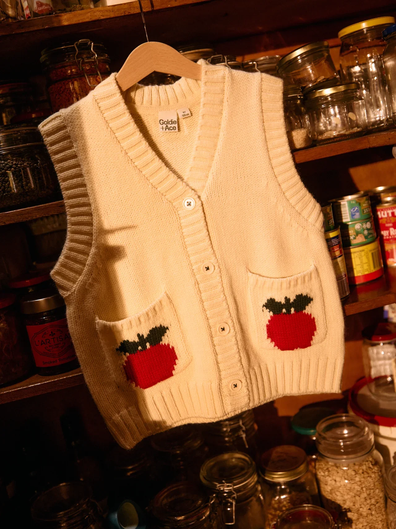 Apple Pocket Knit Vest - Image 3