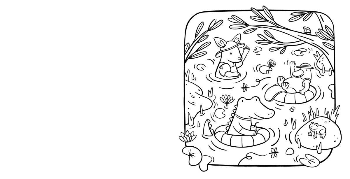 Aussie Cosy Nature A Calm & Joyful Australian Colouring Book - Image 5