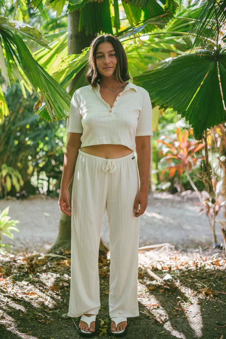 Beach PJ Pant - Pontiel Cream