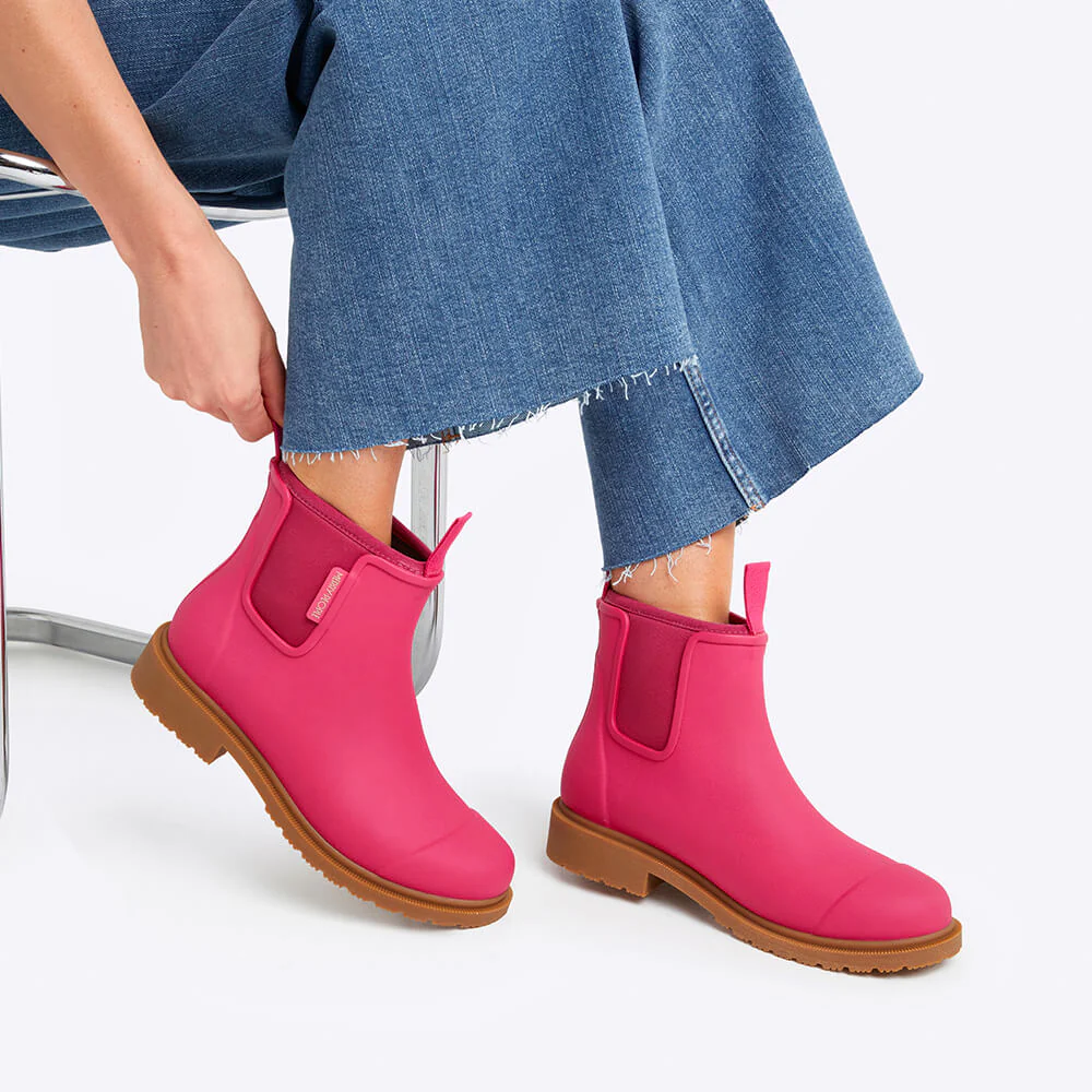 Bobbi Ankle Boot - Fuchsia Pink - Image 7