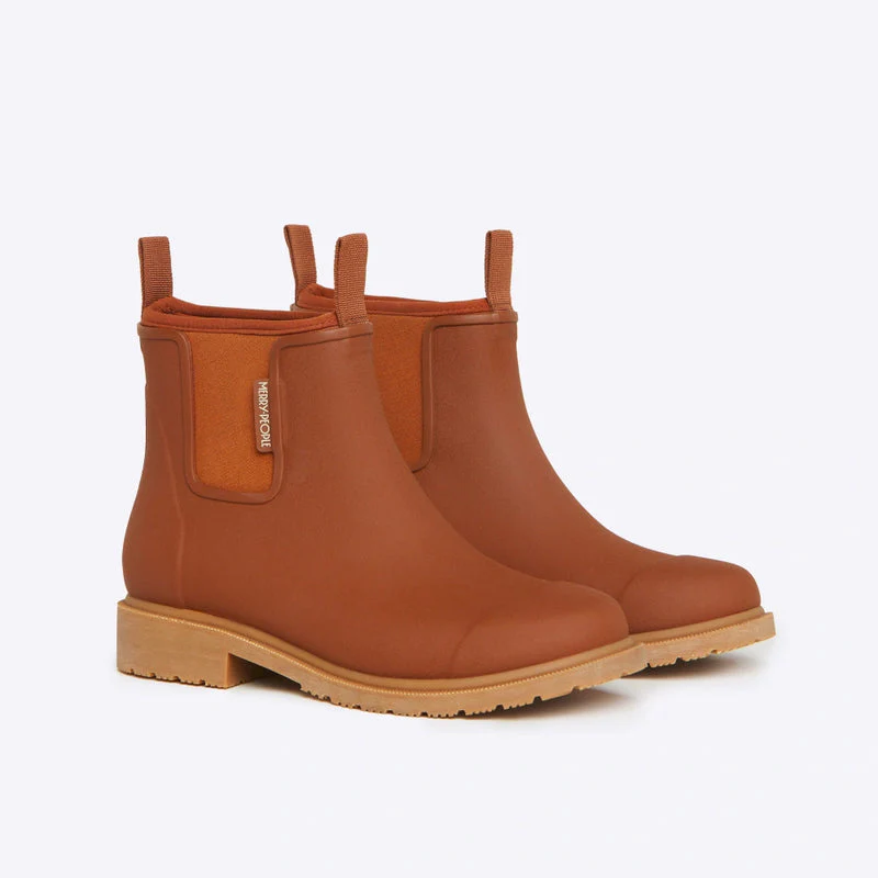 Bobbi Ankle Boot - Rust - Image 3