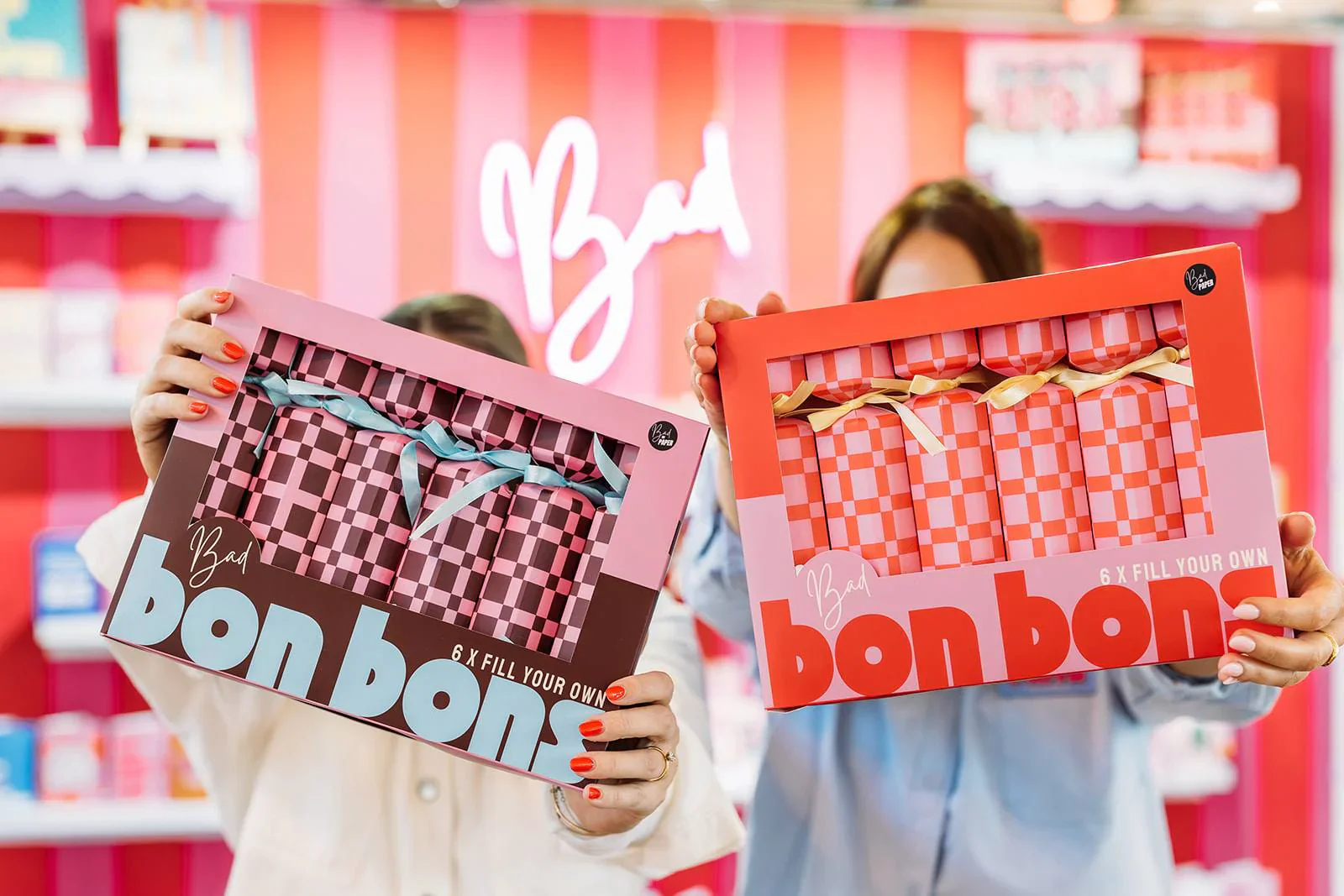 Bon Bons Fill Your Own - Pink & Red - Image 3