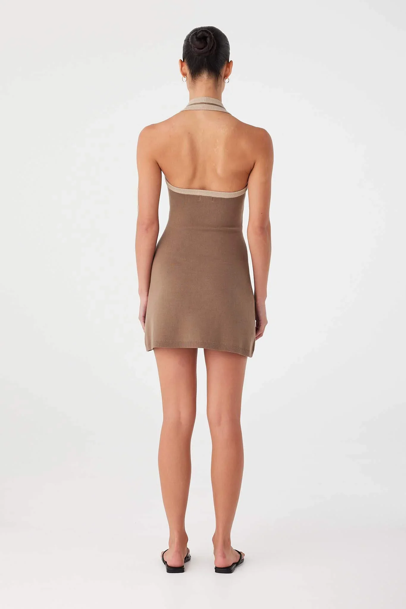 Celine Dress - Cacao - Image 4