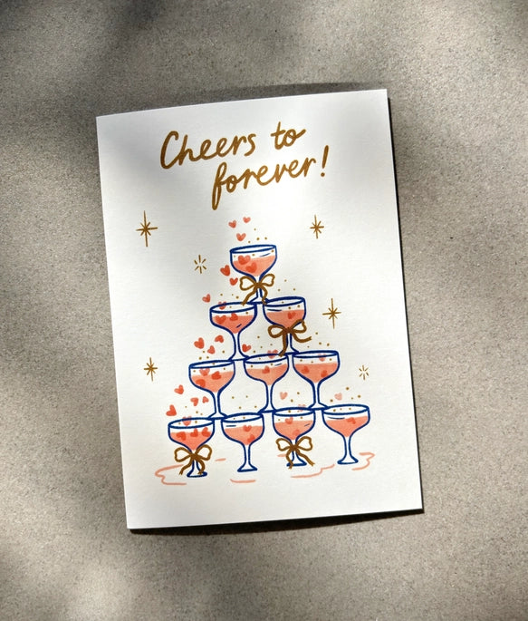 Cheers To Forever Card - Image 2