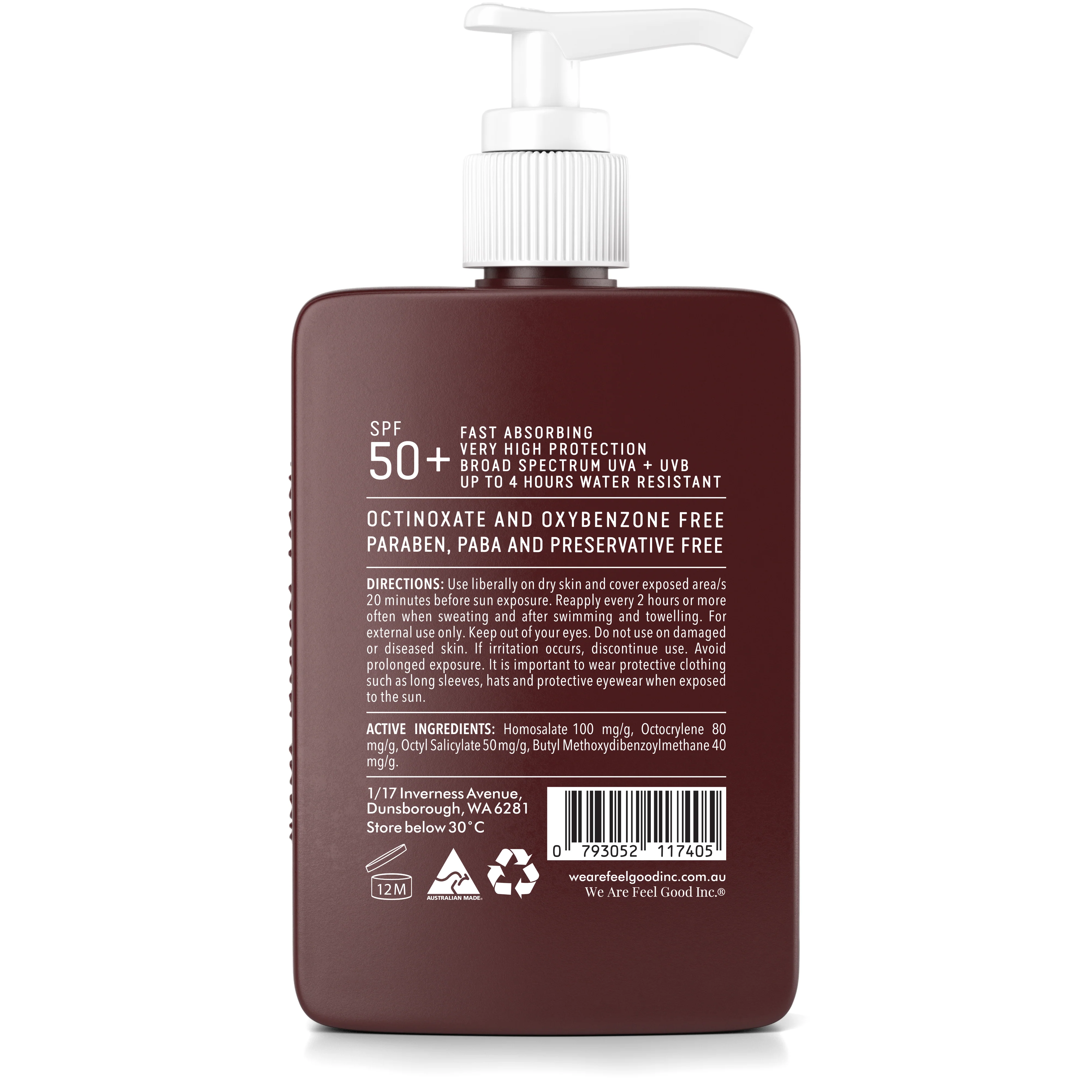 Coconut Sunscreen 400ml - Image 2
