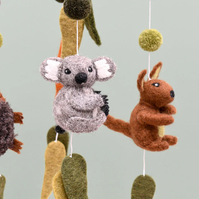 Nursery Cot Mobile - Australian Animals - Image 3