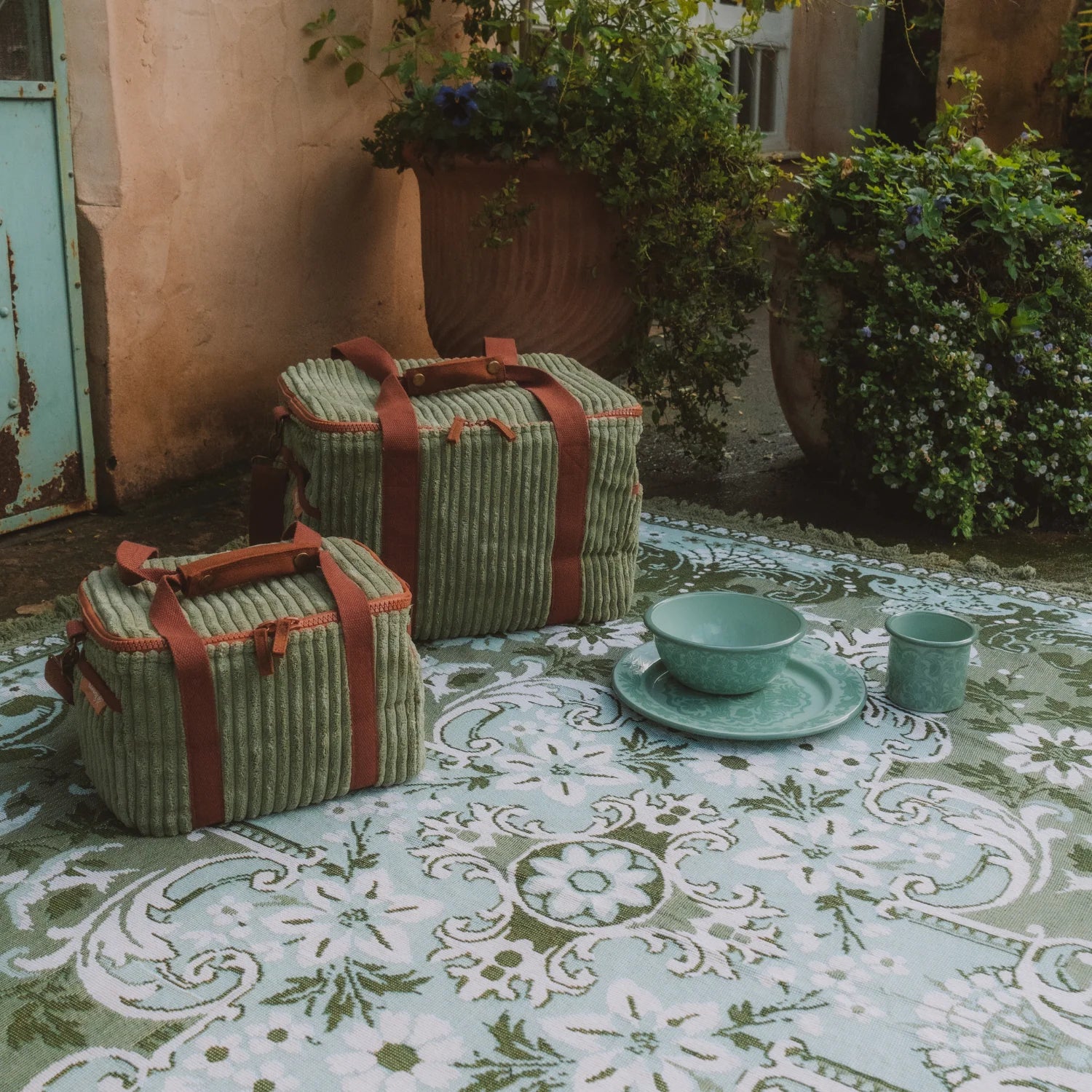 Cord Mini Cooler Bag - Cactus - Image 4