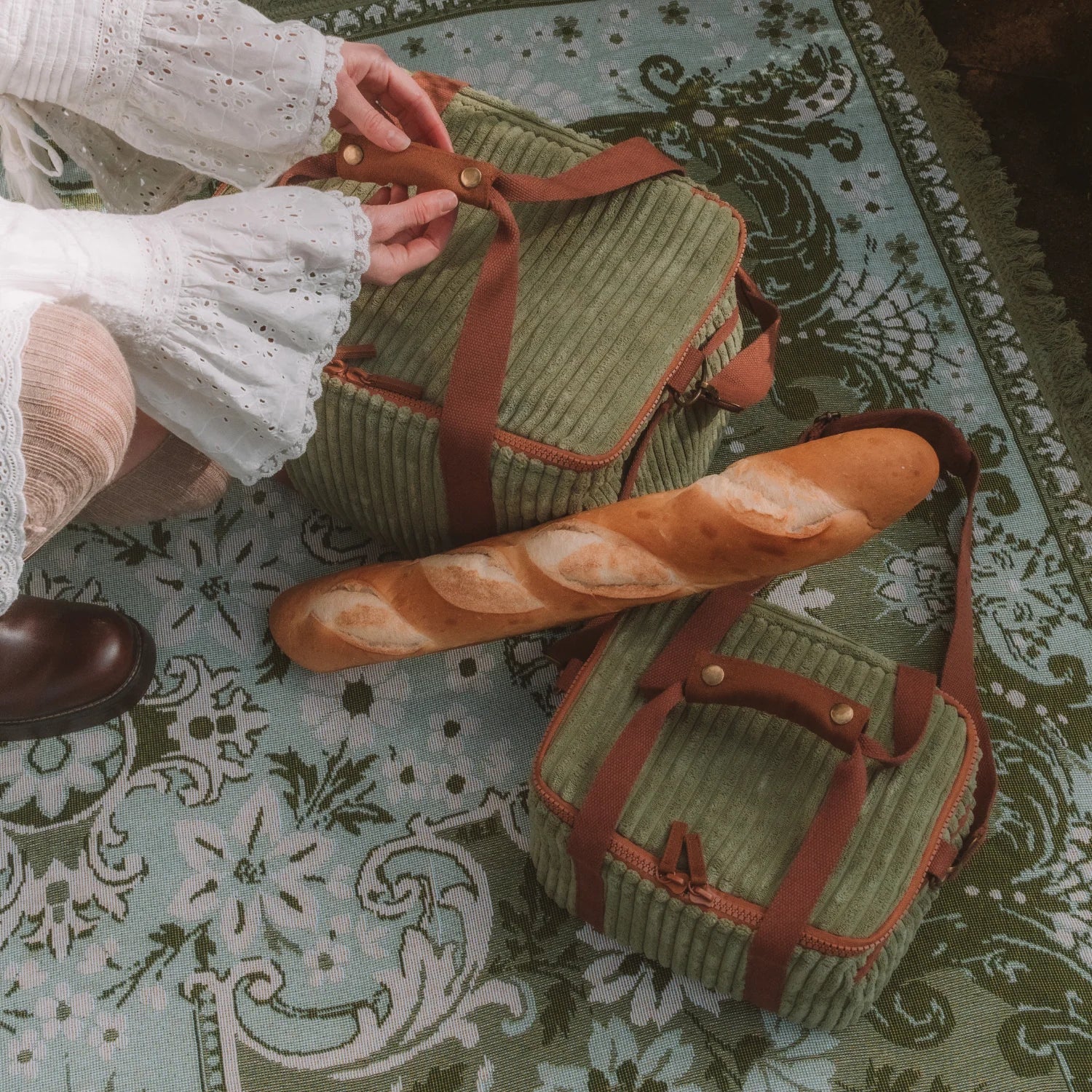 Cord Mini Cooler Bag - Cactus - Image 5