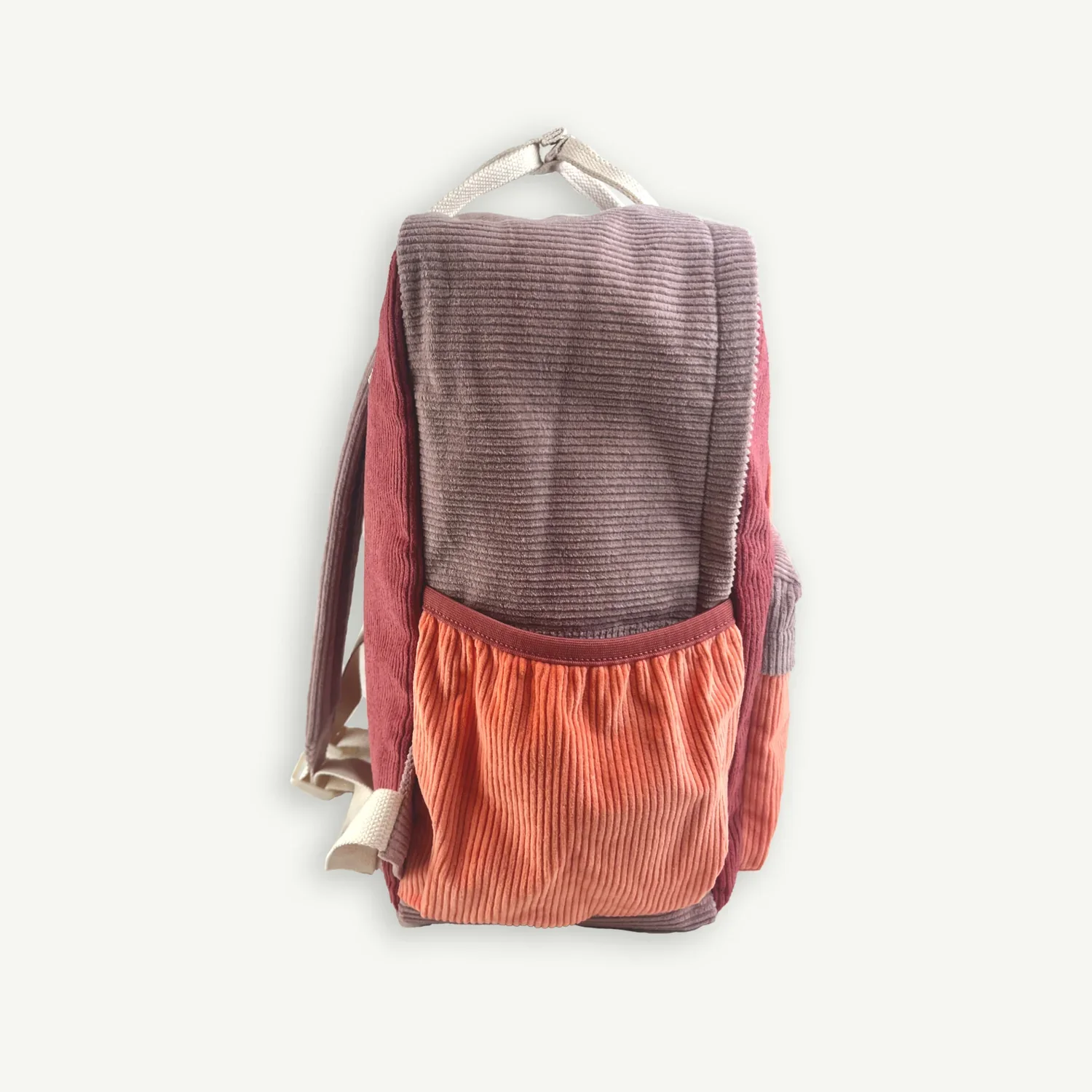 Corduroy Splice Eco Kids Backpack - Berry Nice - Image 4