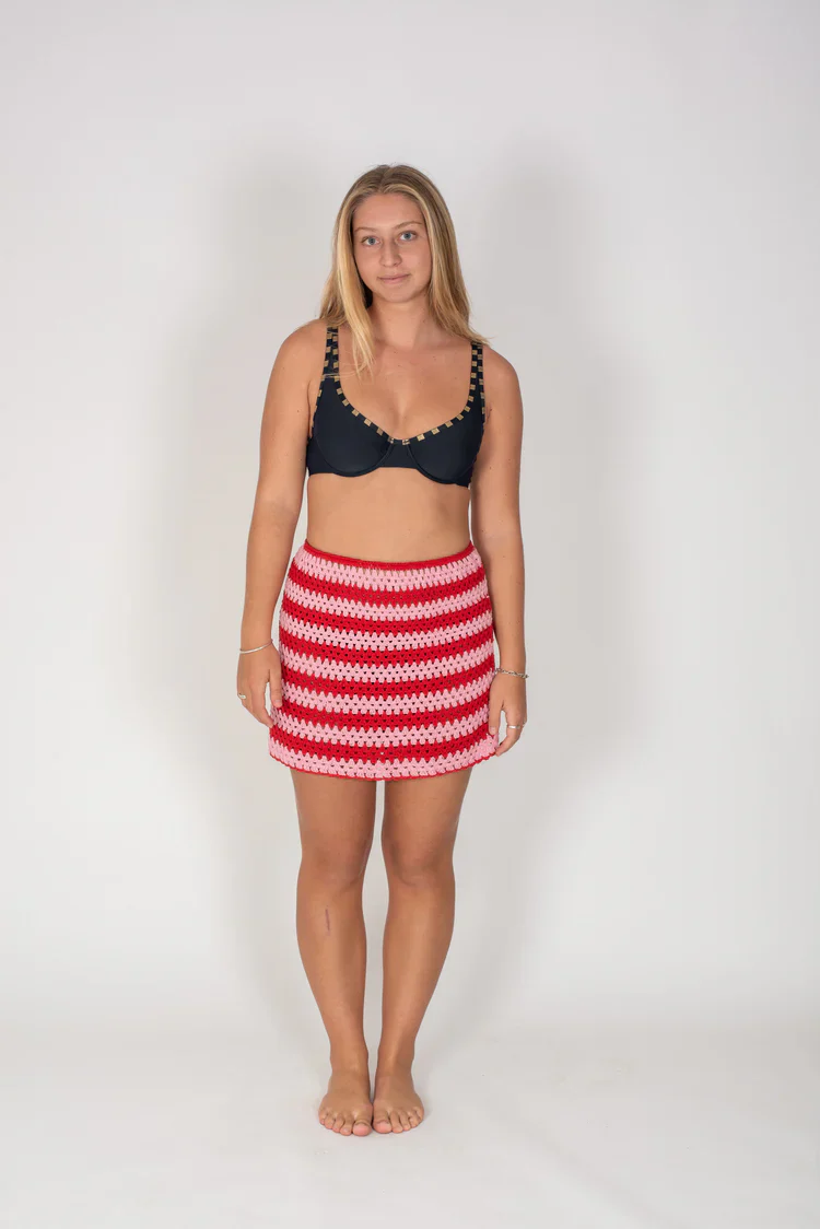 Crochet Mini Skirt - Image 4
