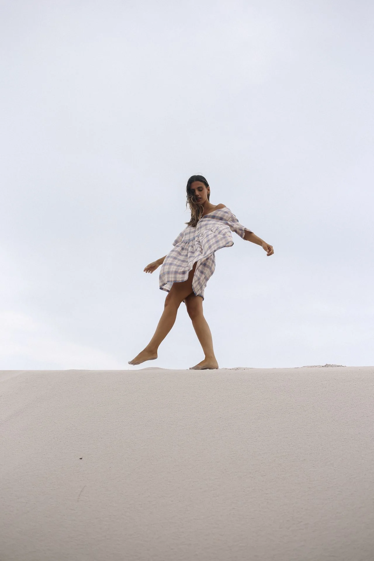 Darcey Dress - Juniper Check - Image 3