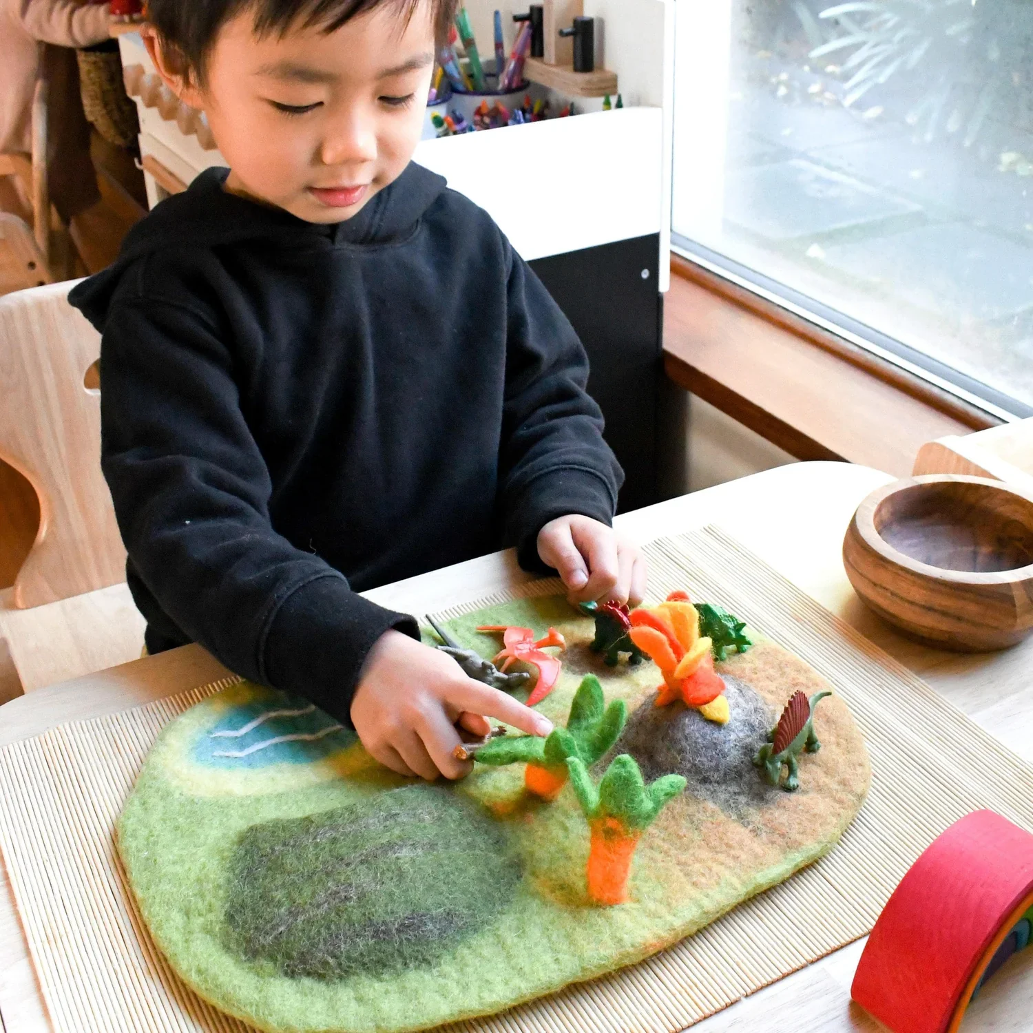 Dinosaur Land Play Mat Playscape - Image 3