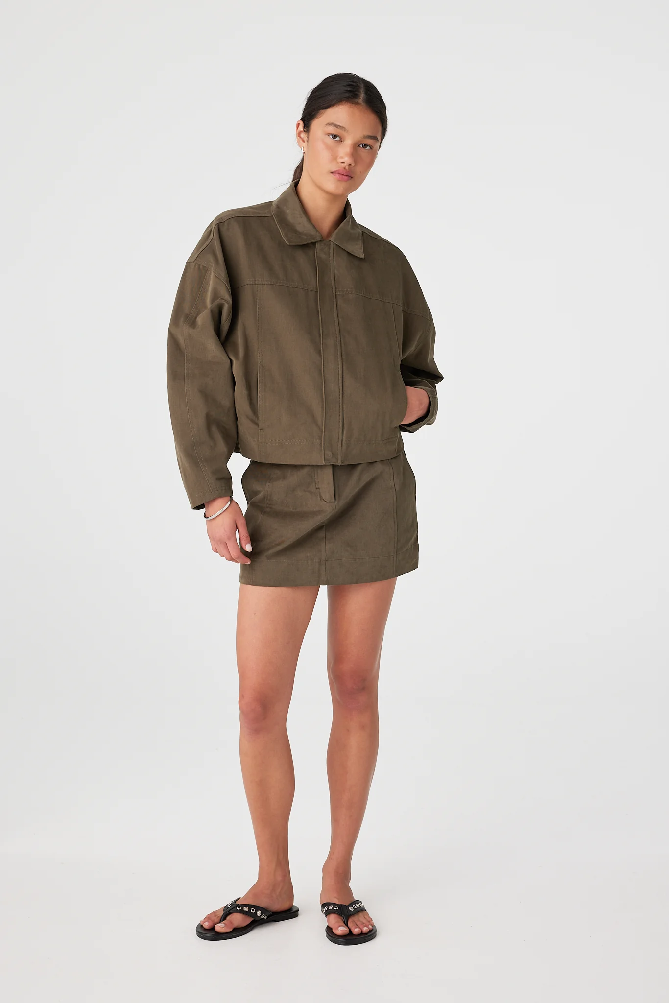 Eames Jacket - Khaki - Image 6