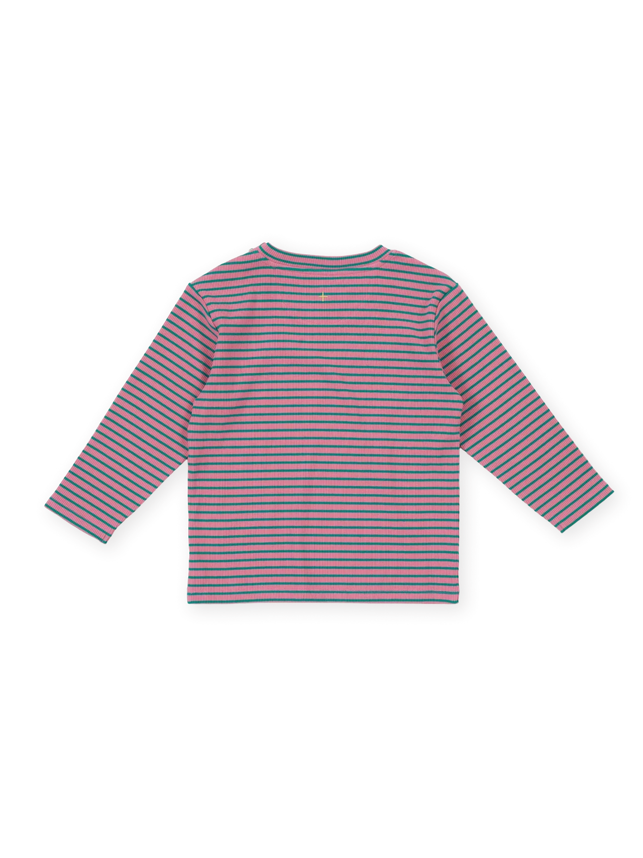Essential Stripe Rib Top - Pink - Image 3