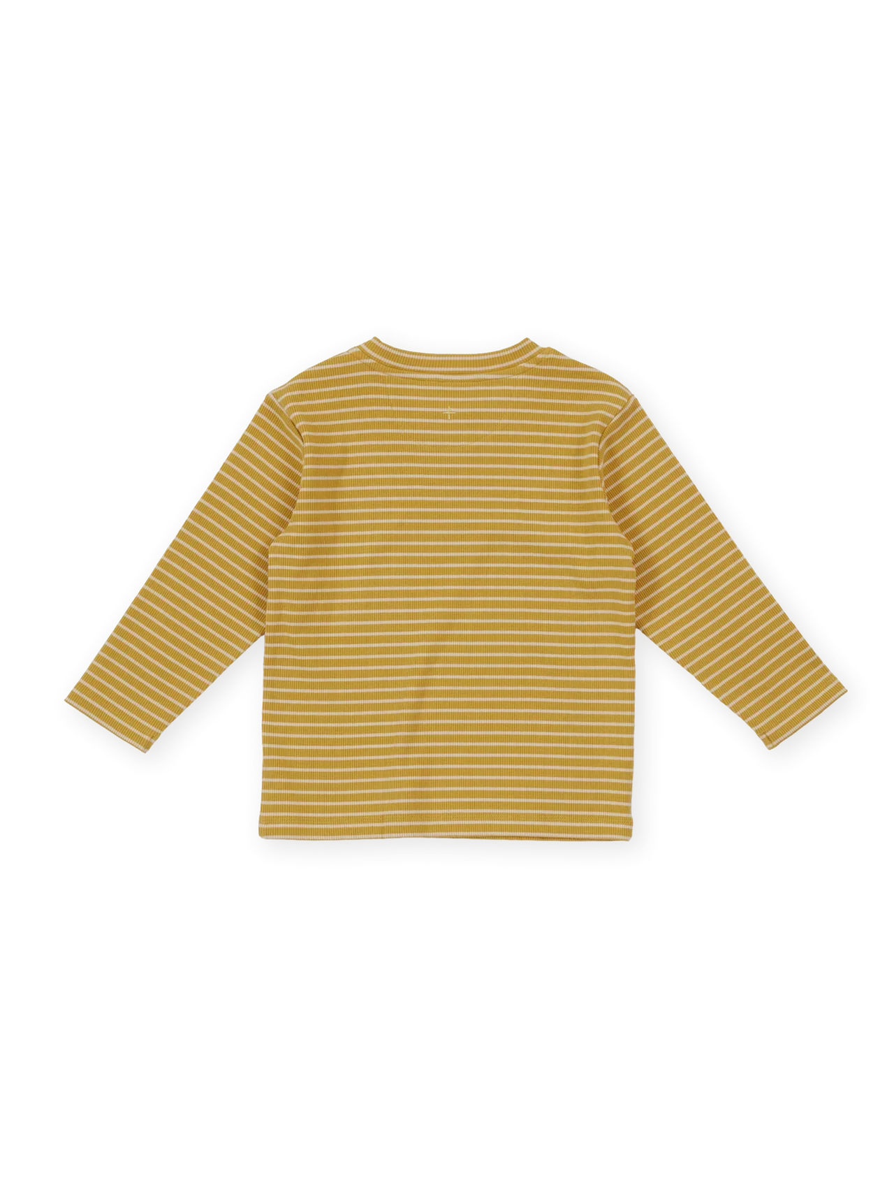 Essential Stripe Rib Top - Yellow - Image 5