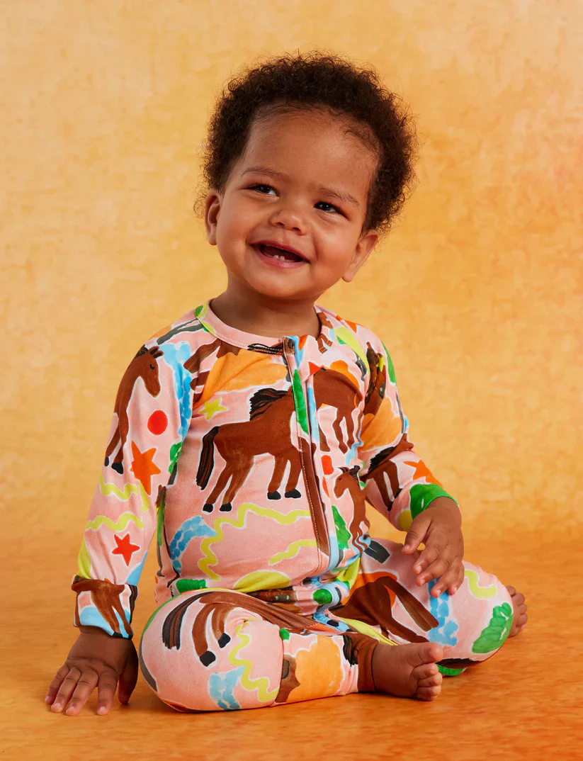 Giddy Up Long Sleeve Romper - Image 3