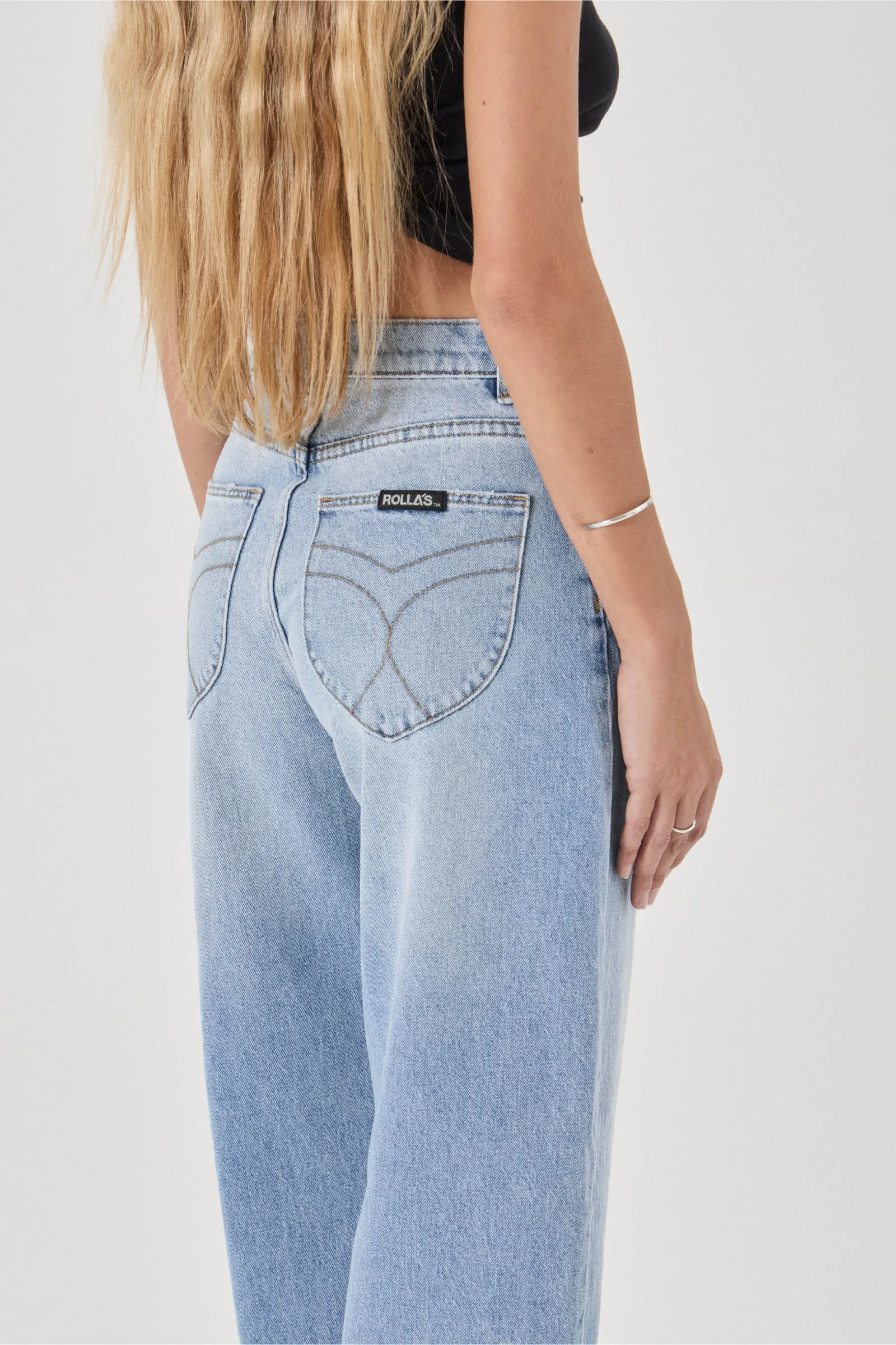 Gigi Barrel Jean - Brad Blue - Image 4