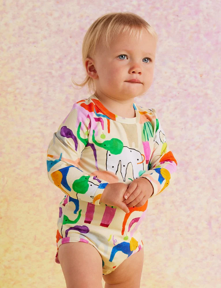Happy Herd Long Sleeve Bodysuit - Image 3