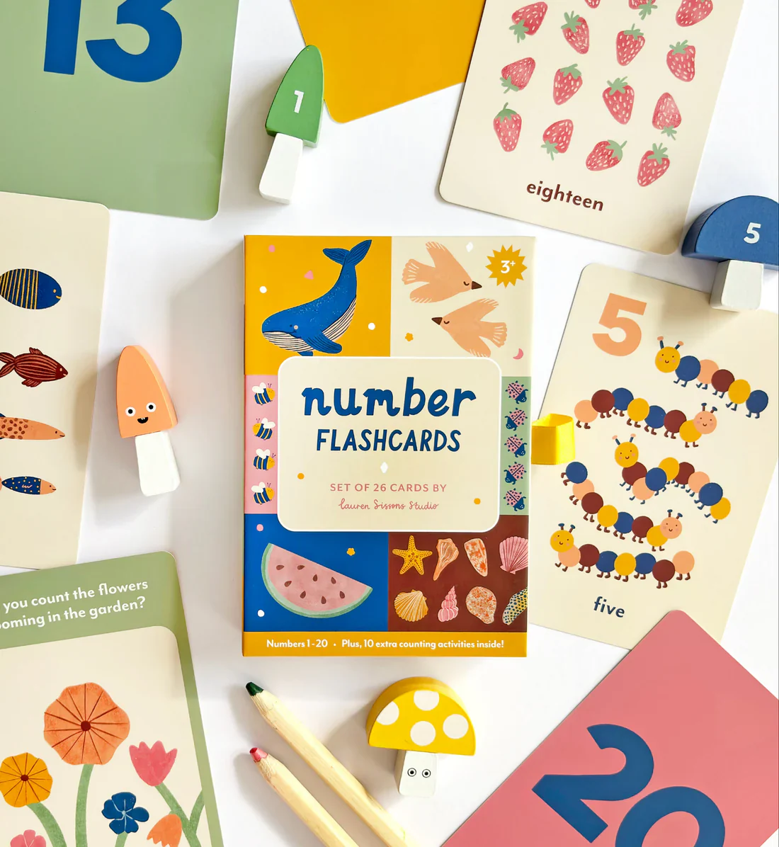 Illustrated Number Flashcards - Image 6