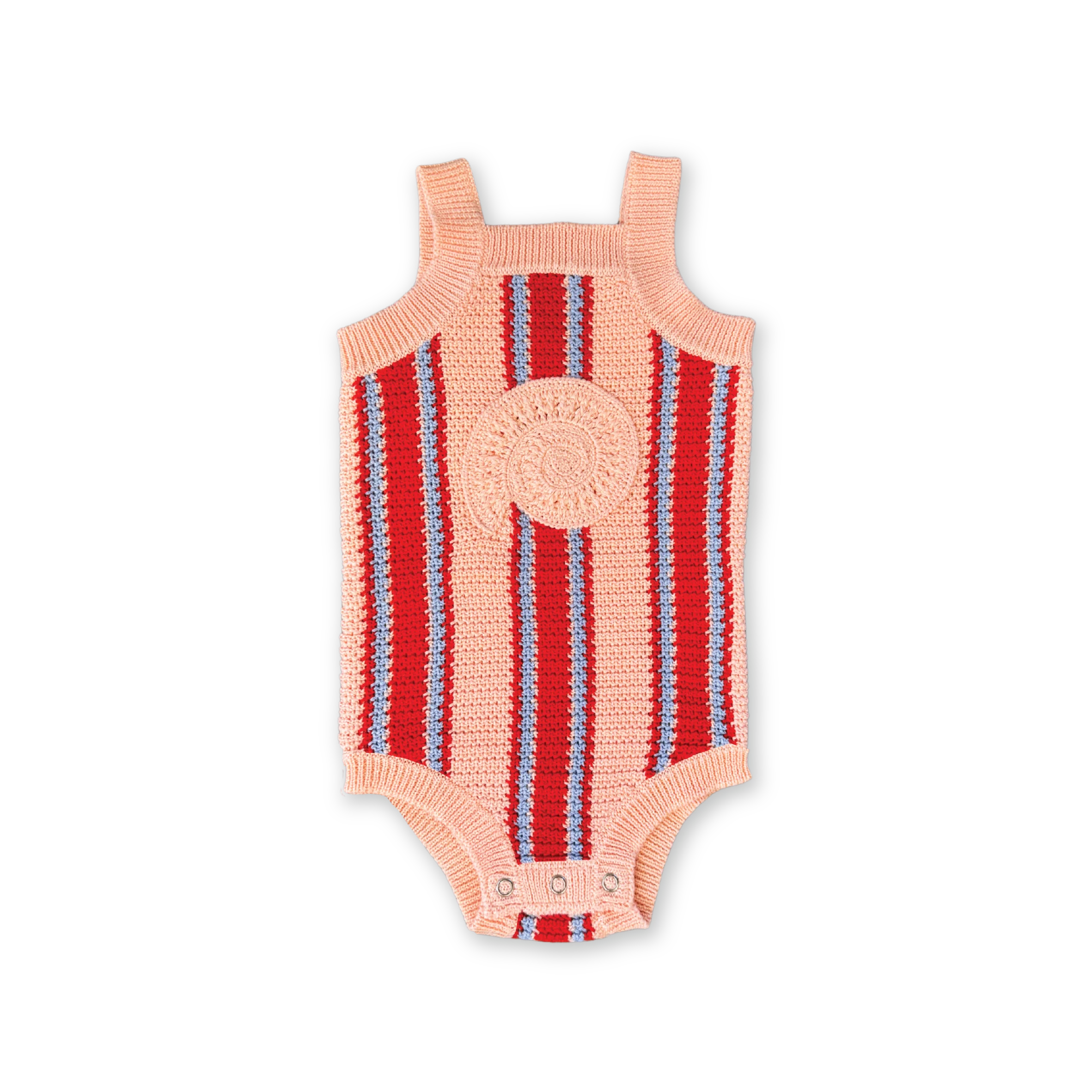 Island Stripe Shell Singletsuit