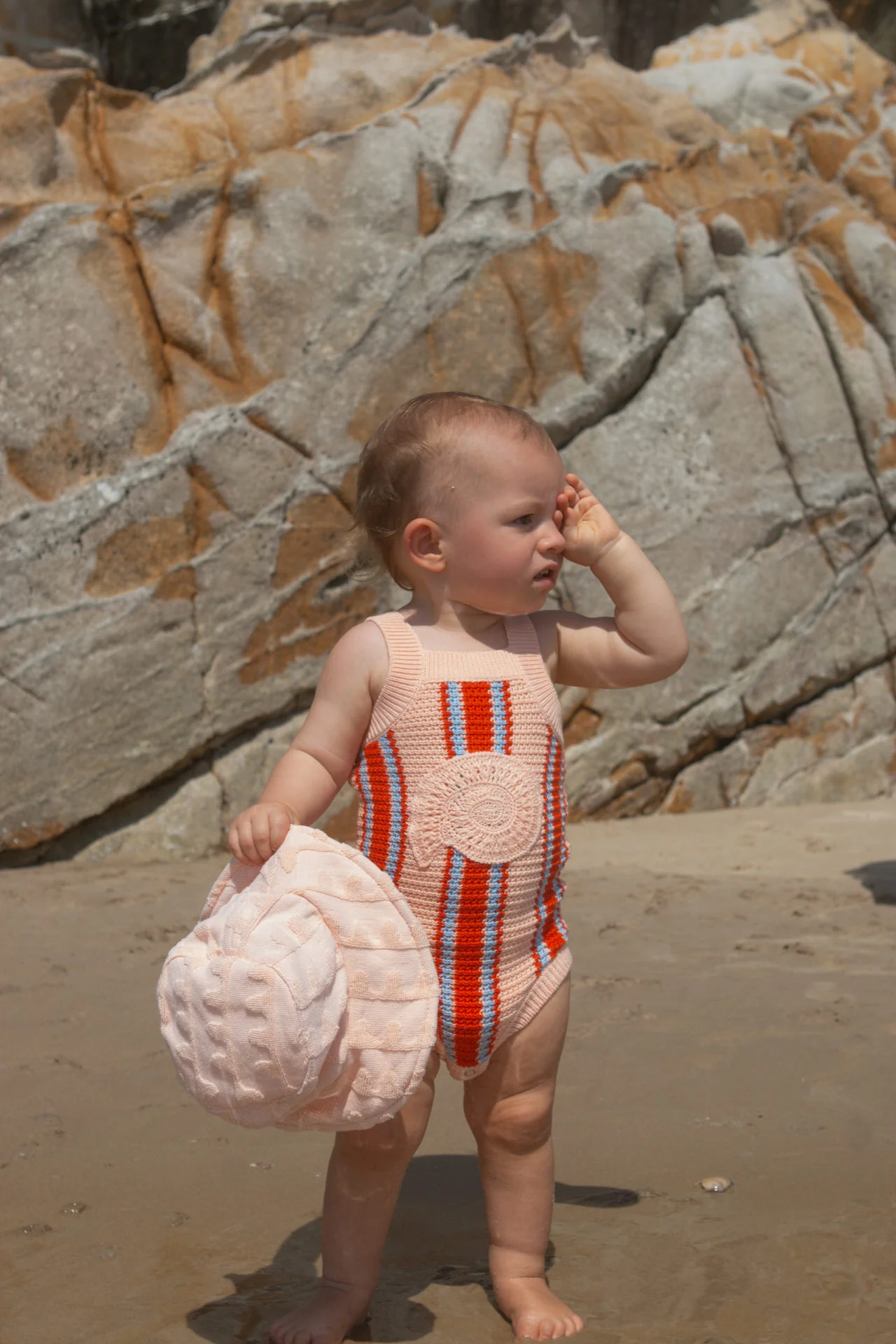 Island Stripe Shell Singletsuit - Image 3