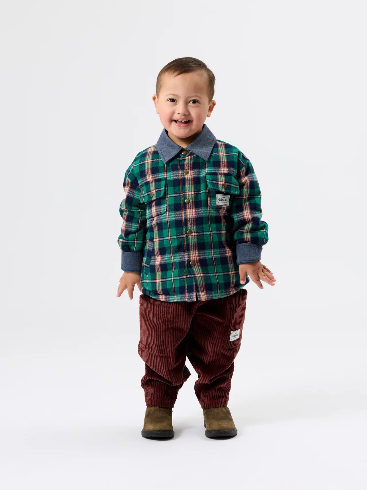 Kit Corduroy Pocket Pant - Brown - Image 3