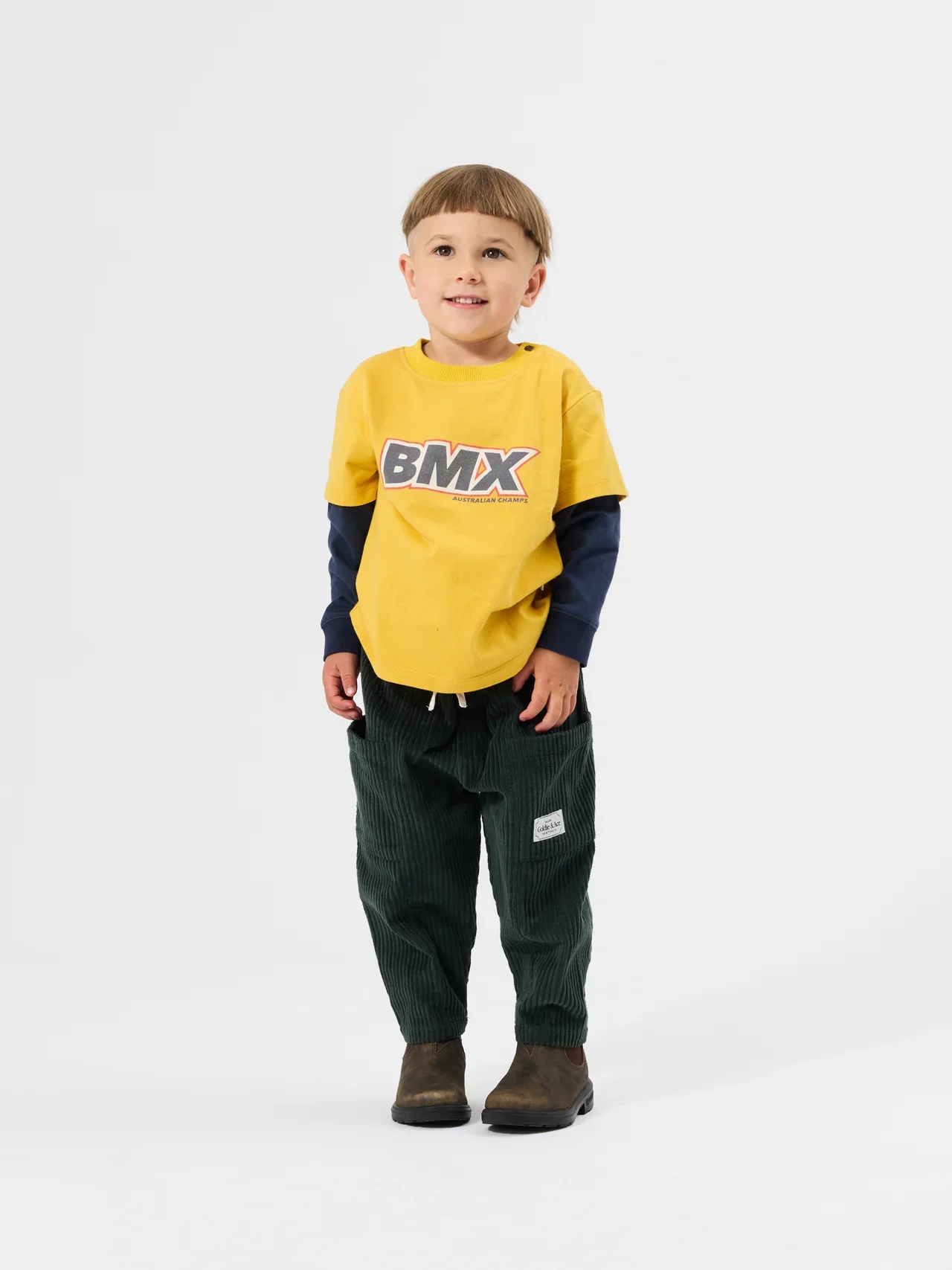 Kit Corduroy Pocket Pant - Moss - Image 3