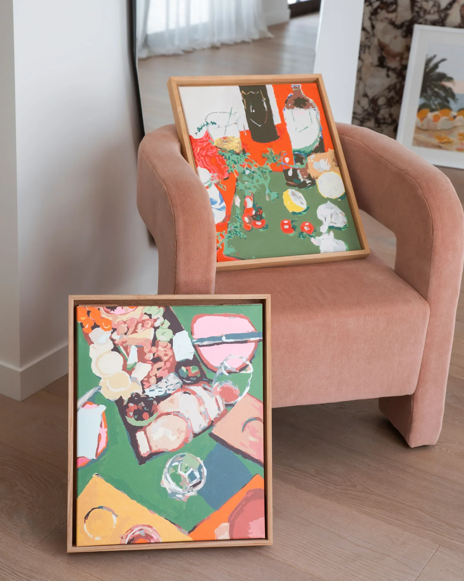 Kitchen Chaos Framed Paint By Numbers Kit - Image 4
