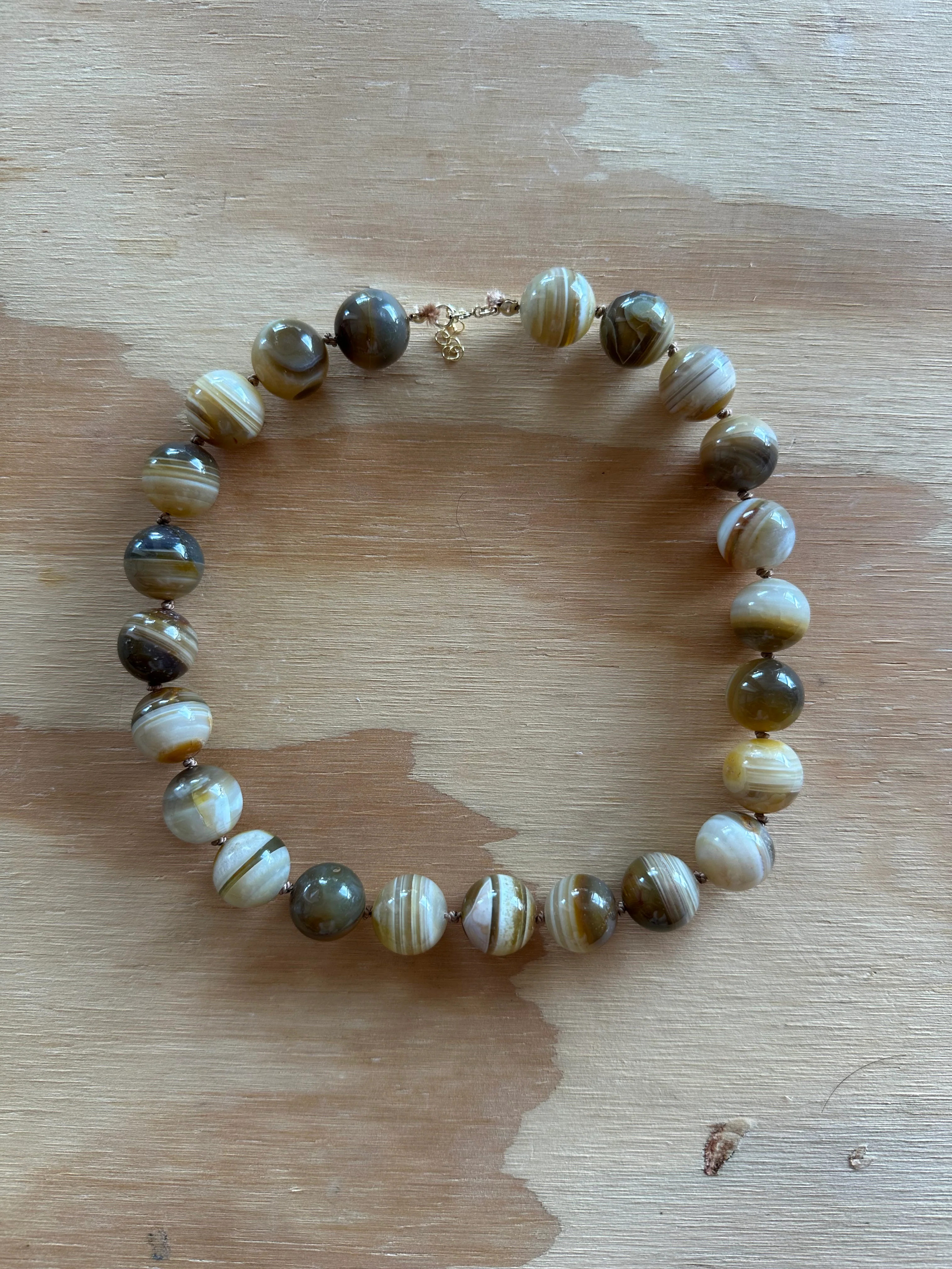 Las Rais - Beaded Necklace - Planets - Image 2