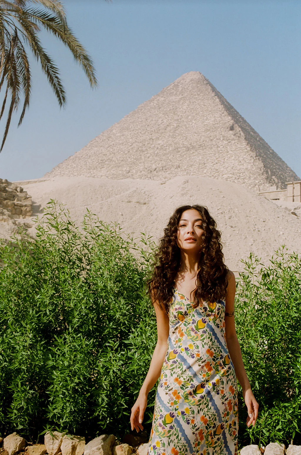 Limone Triangle Slip Dress - Image 10
