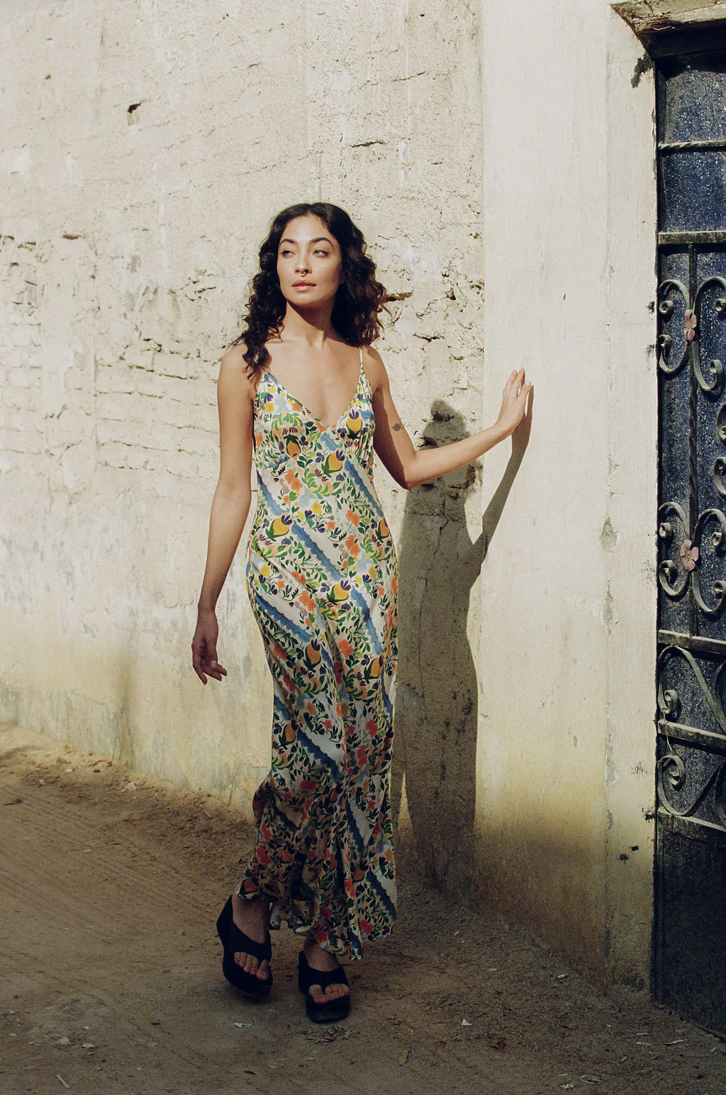Limone Triangle Slip Dress - Image 8