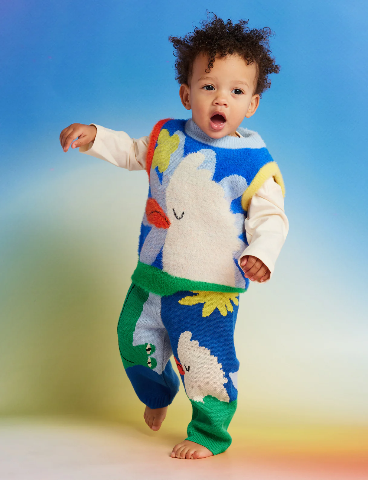 Little Billabong Knit Vest - Image 4