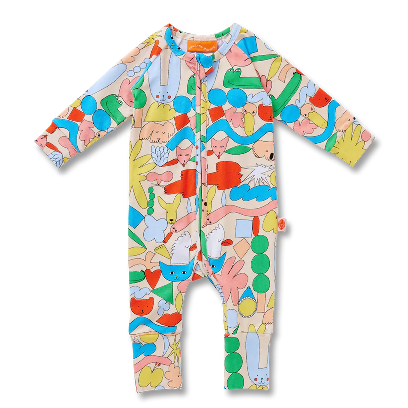 Little Billabong Long Sleeve Romper