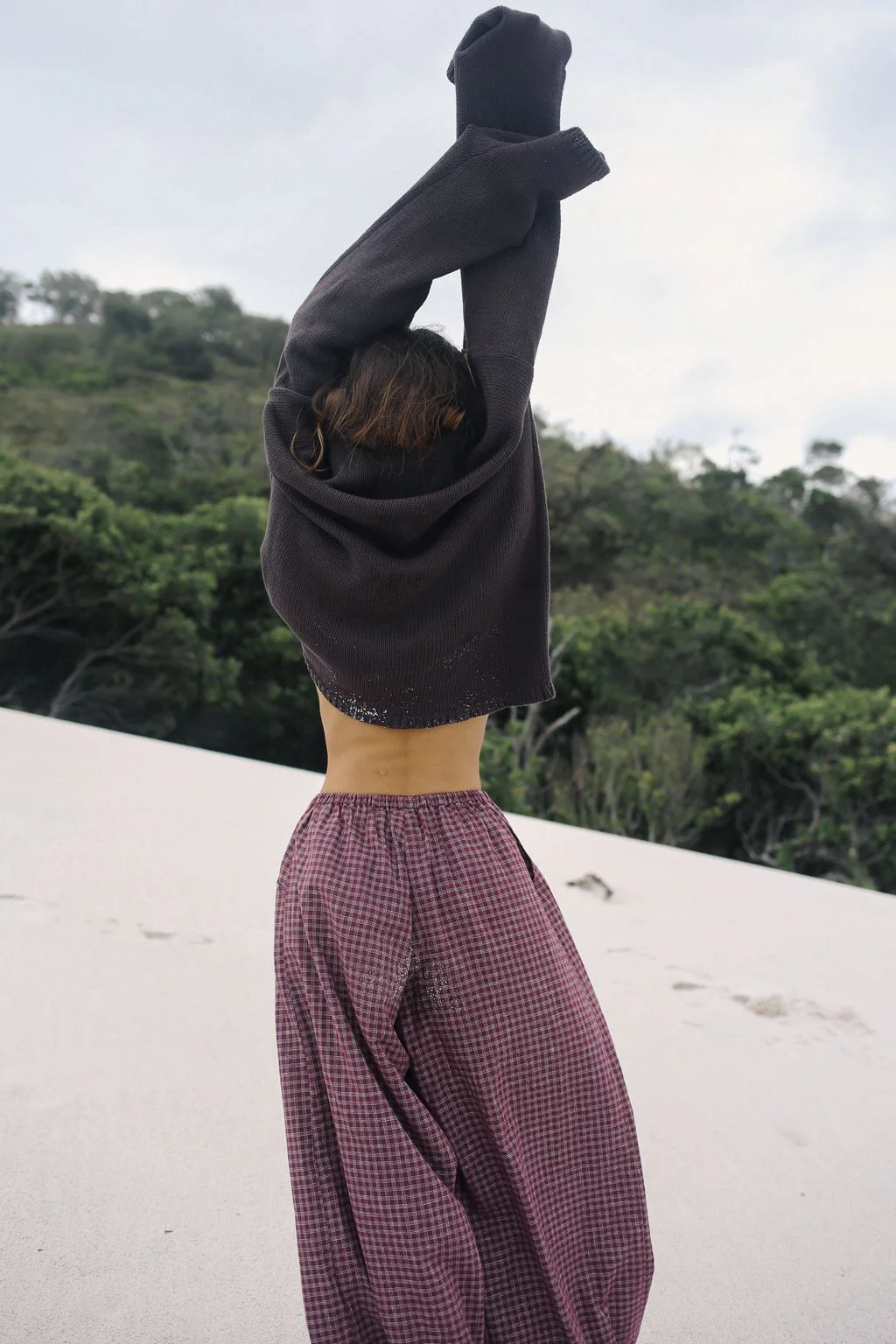 Lucia Knit Jumper- Mocha - Image 3