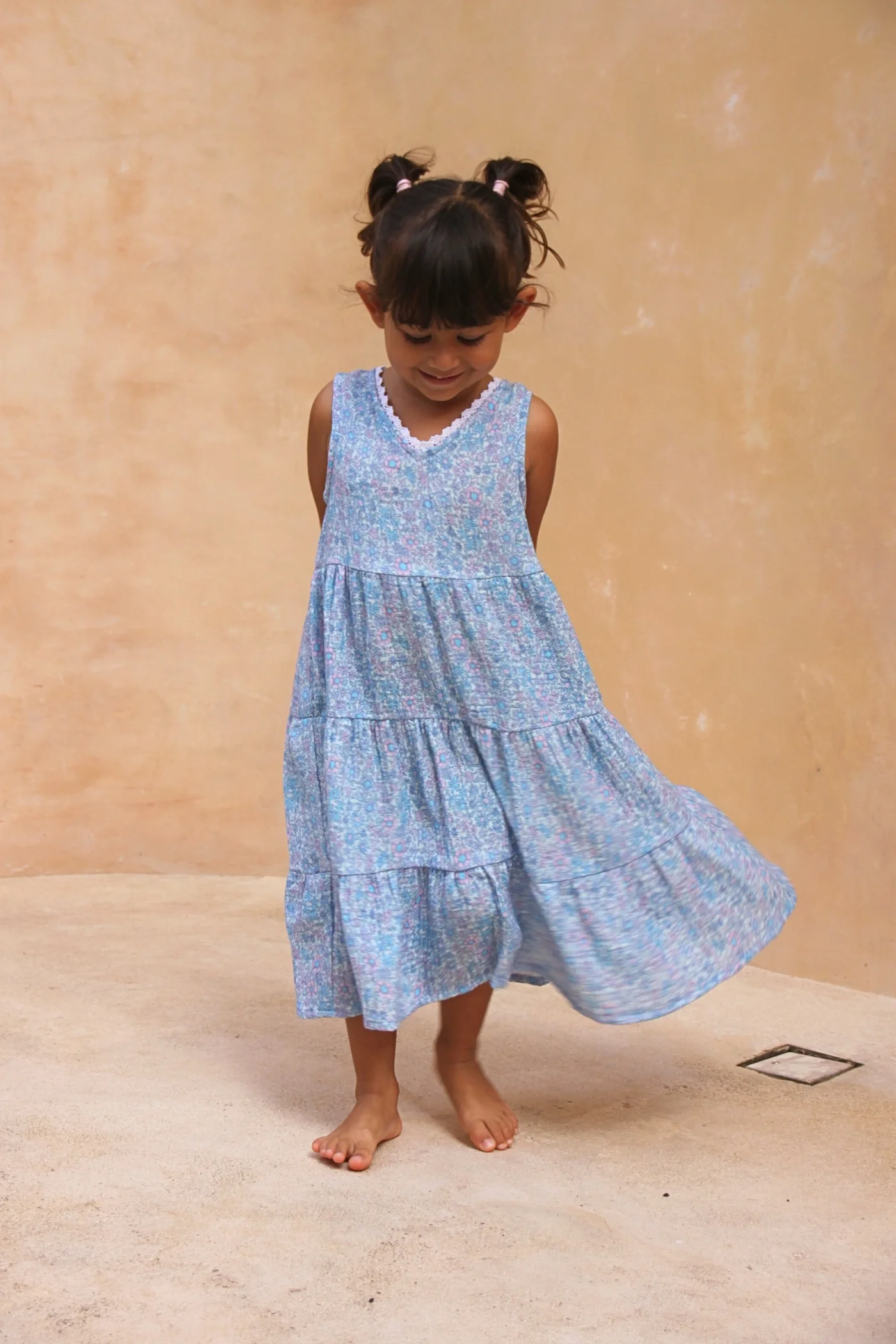 Maya Dress - Azure