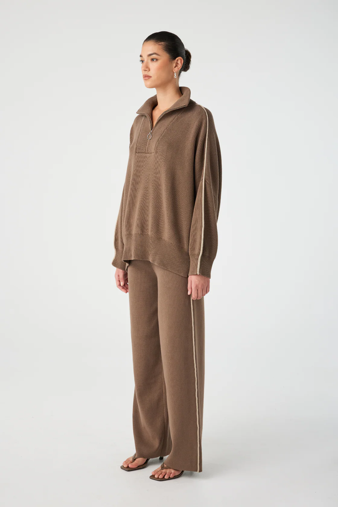 Milan Sweater - Cacao - Image 5