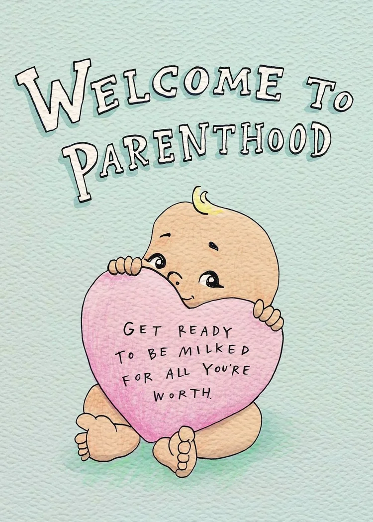 Milked Baby Card - Image 2