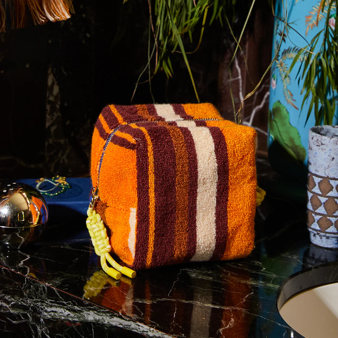 Nicolette Terry Pouch - Russet - Image 4