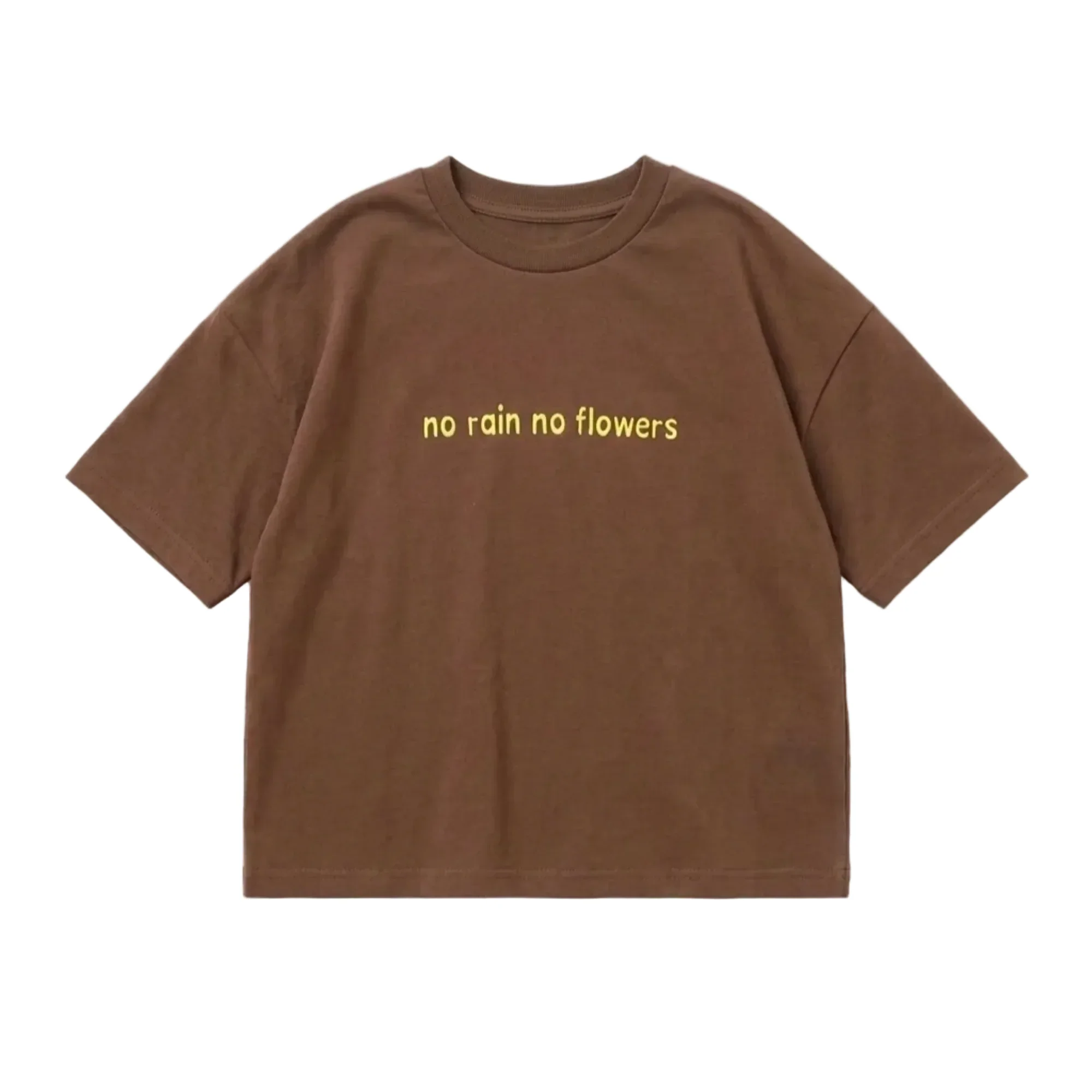 No Flowers Tee - Earth