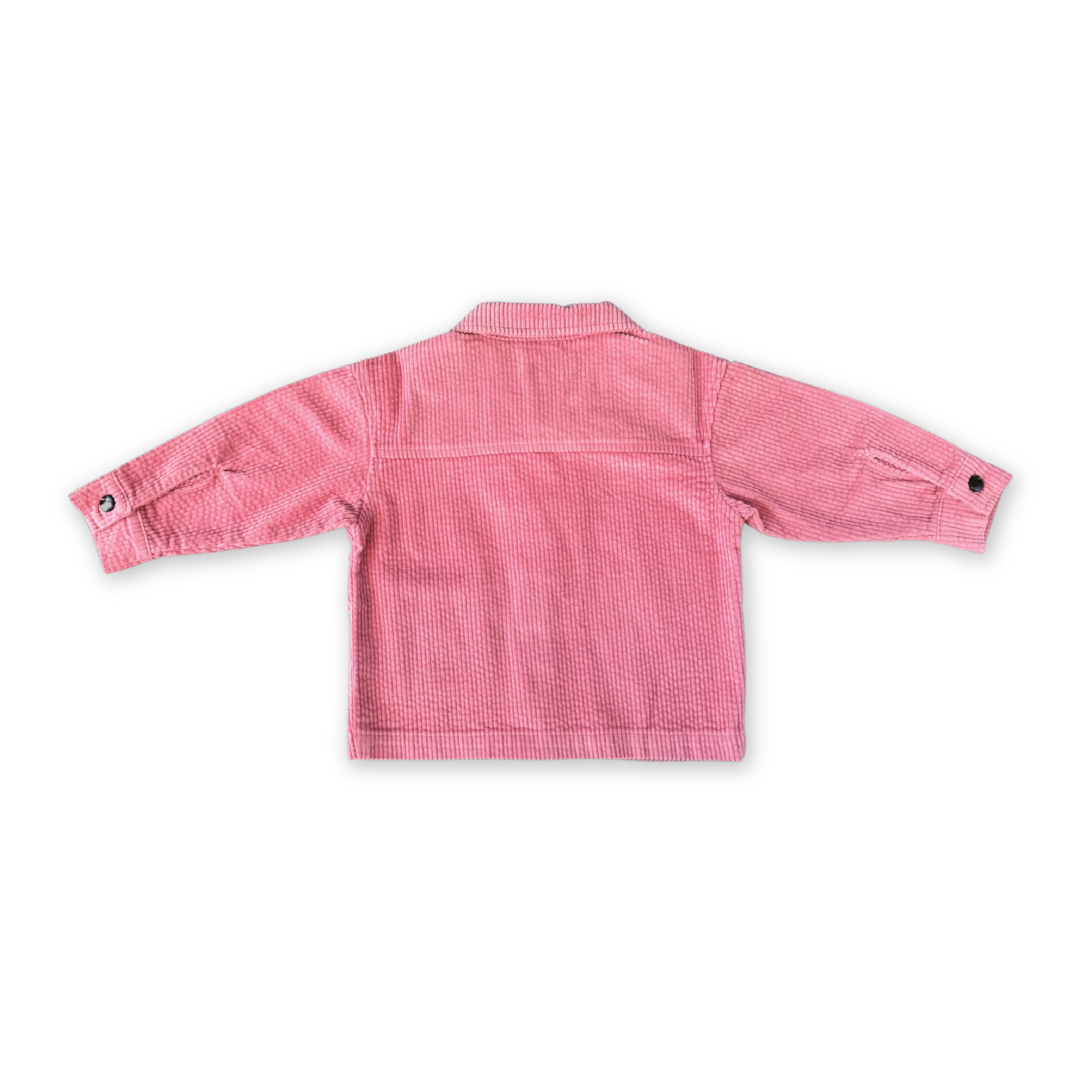 Organic Cord Shirt Jacket - Sorbet - Image 6