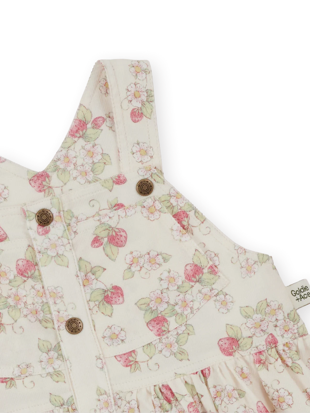 Strawberry Fields Pinafore Dress - Image 3