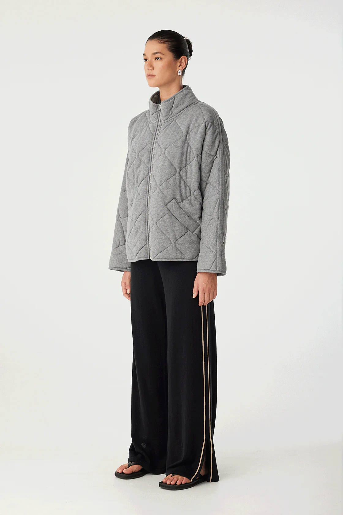 Pia Jacket - Grey - Image 5