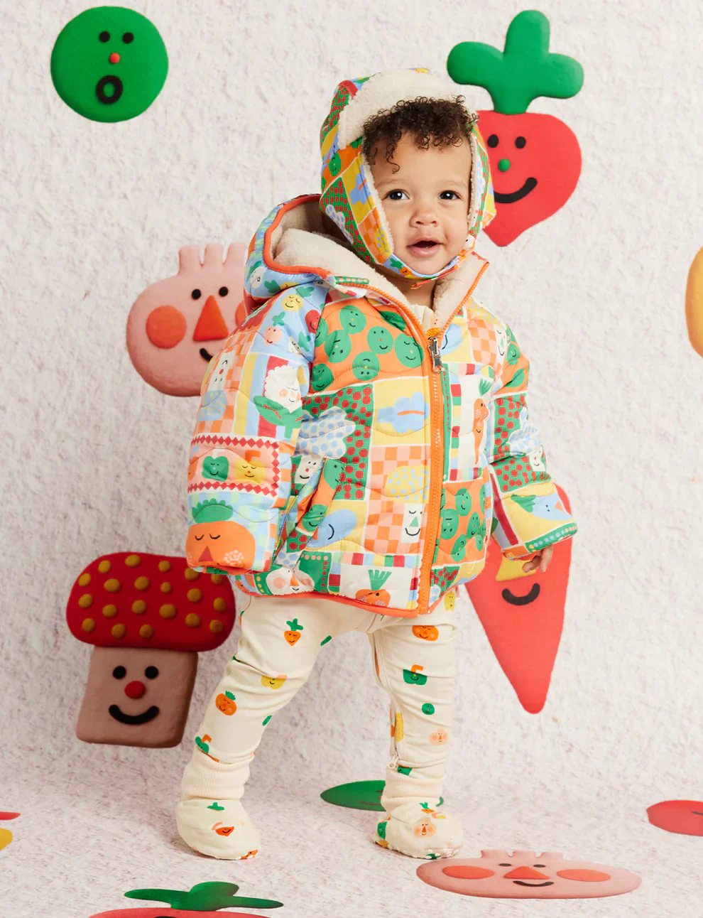 Pocket Patch Reversible Kids Puffer Jacket - Image 4