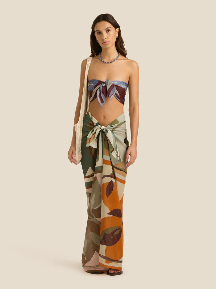Square Pareo - Ivy Tile - Image 2