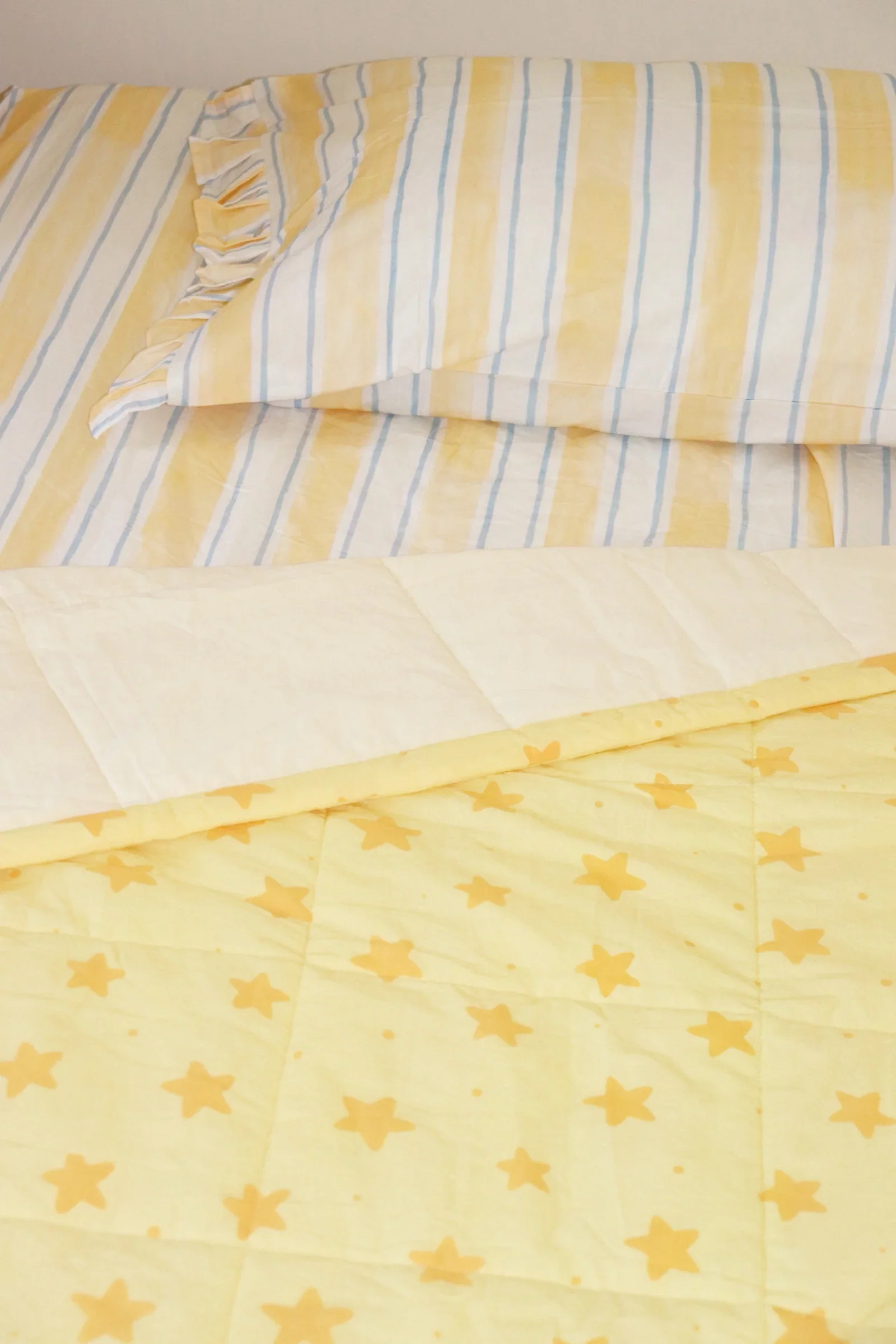 Star Sprinkle Reversible Quilt - COT - Image 7