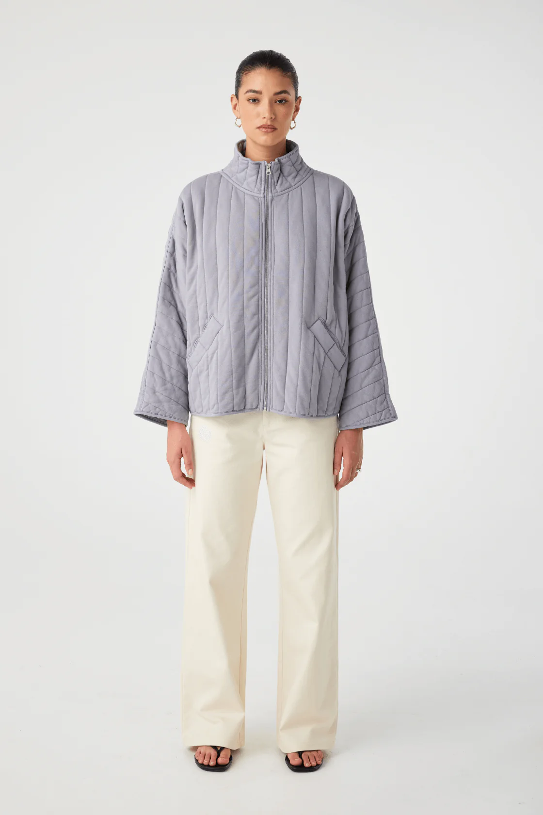 Tessa Jacket - Cement - Image 5